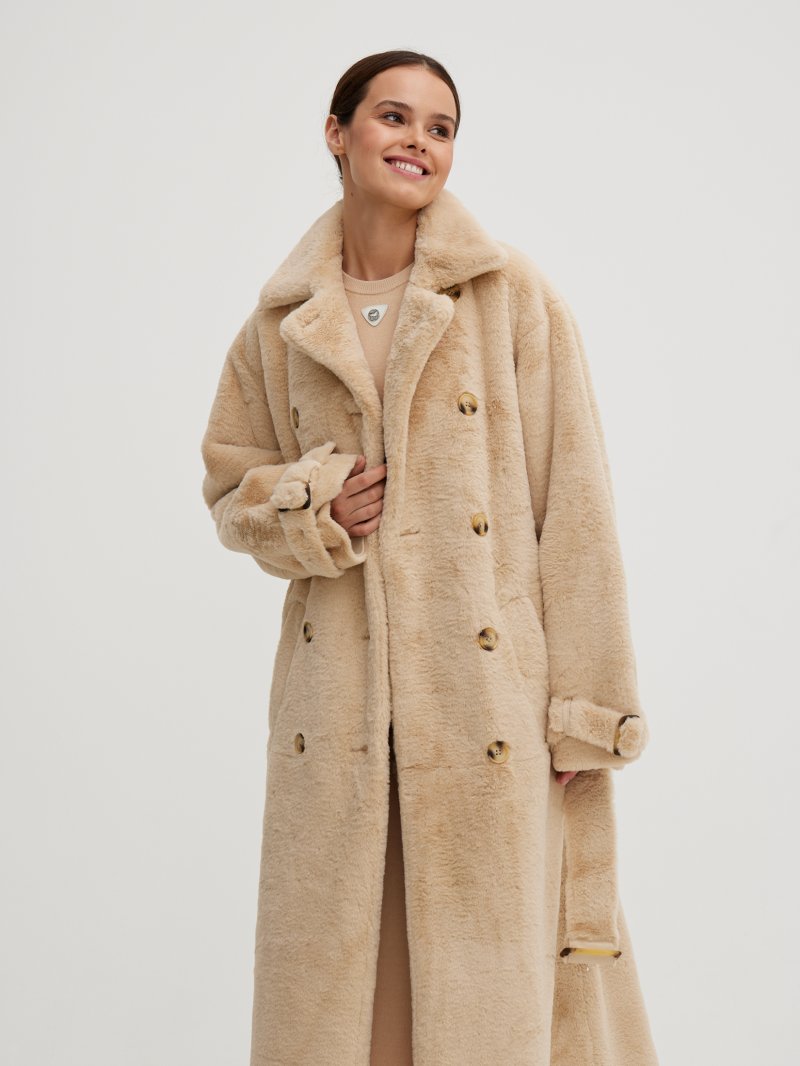 Пальто женское сафари